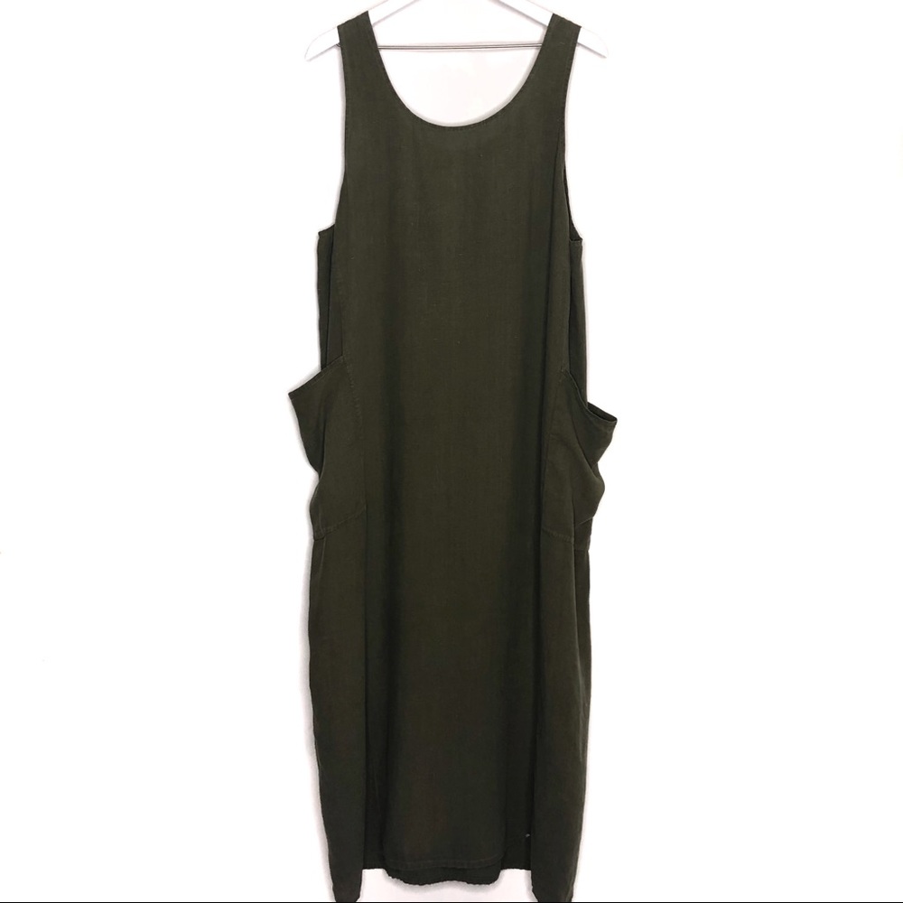 Vintage Flax by Angelheart Maxi Linen Dress